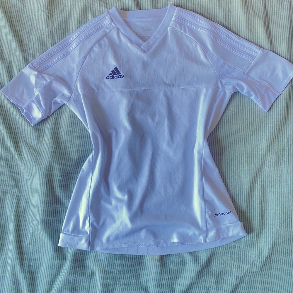 ADIDAS white baby tee